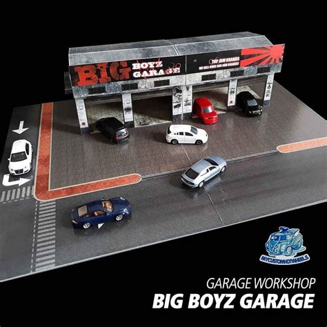 mini z diorama|Mini Z Scale Garage Kit .